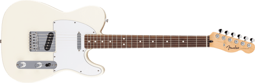 Fender Standard Telecaster, Laurel Fingerboard, White Pickguard, Olympic White