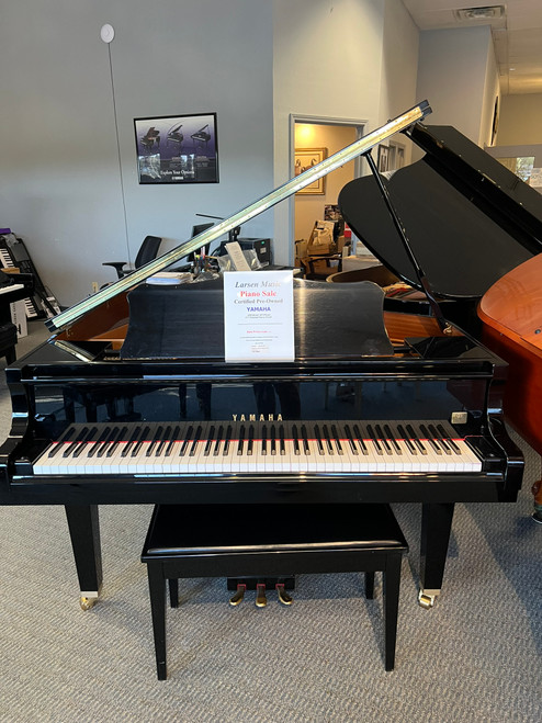 Yamaha GP-1 5'3" Grand Piano Polish Ebony Larsen Music OKC