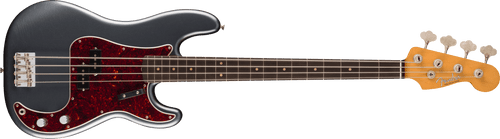 Fender Limited Edition Vintera II Road Worn '60s Precision Bass, Rosewood Fingerboard, Charcoal Frost Metallic Fender Limited Edition Vintera II Road Worn '60s Precision Bass, Rosewood Fingerboard, Charcoal Frost Metallic