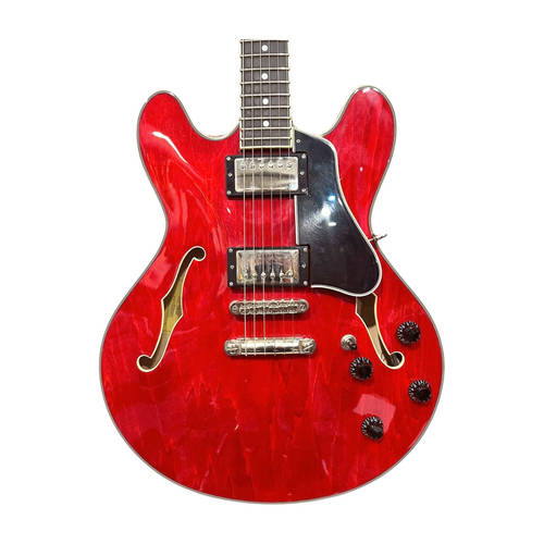 Eastman T386 Thinline Hollowbody Electric Guitar Red 2022 Eastman T386 Thinline Hollowbody Electric Guitar Red 2022