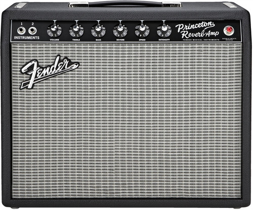 Fender '65 Princeton Reverb Black and Silver 12 watts 
