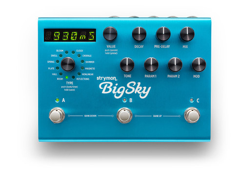 ギター Strymon blueSky reverberator Strymon BlueSky Reverberator V2 Reverb Pedal – Kraft Music