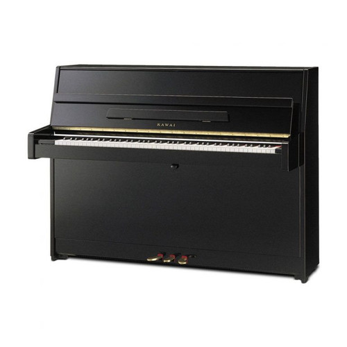 Kawai K-15 Continental Console Upright Piano Ebony Polish