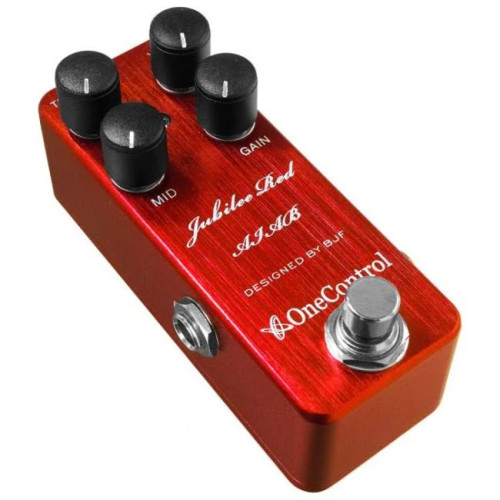 One Control Jubilee Red Distortion Pedal