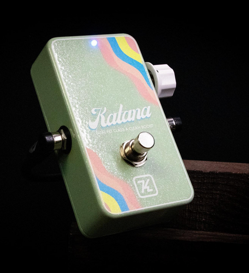 Keeley Katana Boost Pedal Edmond Music Custom Graphic
