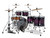 Mapex Saturn VI Studioease 5 Piece Shell Pack Without Snare Royal Purple Burst
