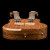 Ortega Double Neck A/E Uke w/Bag