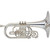 Yamaha YMP-204MS Marching Mellophone Silver