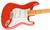 Squier Classic Vibe '50s Stratocaster Fiesta Red Electric Guitar