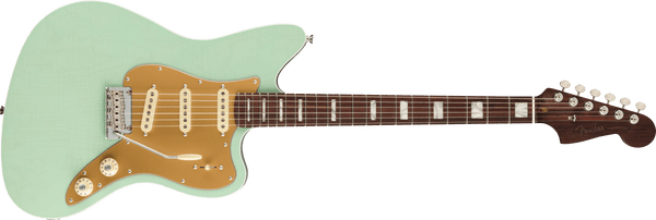 Fender Parallel Universe II Strat Jazz Deluxe Transparent Seafoam Green