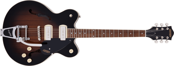 G2622T-P90 Streamliner Center Block Double-Cut P90 with Bigsby, Laurel Fingerboard, Brownstone
