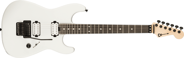 Jim Root Signature Pro-Mod San Dimas Style 1 HH FR E, Ebony Fingerboard, Satin White
