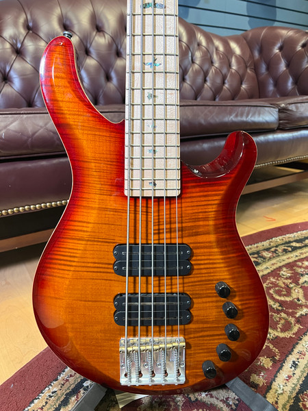 PRS Gary Grainger 5-String Electric Bass Sunburst