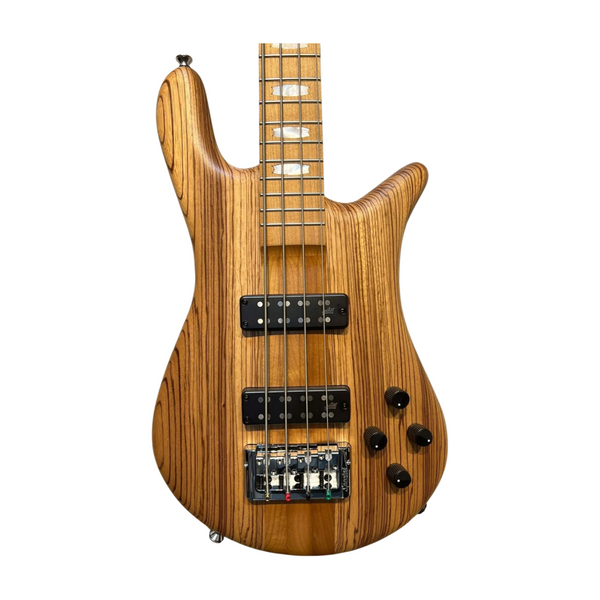 Spector Euro 4 RST Zebrawood Natural Matte Electric Bass Edmond Music OKC