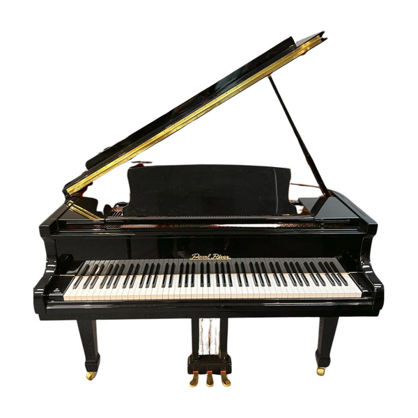 Pearl River GP142 4'8" Grand Piano Ebony  Polish Edmond Music OKC