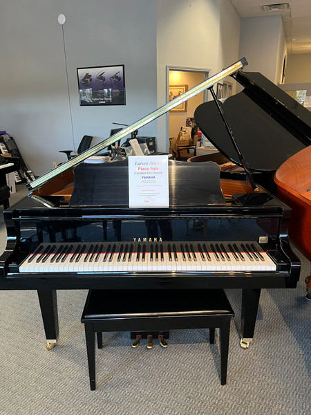 Yamaha GP-1 5'3" Grand Piano Polish Ebony Larsen Music OKC Yamaha GP-1 5'3" Grand Piano Polish Ebony Larsen Music OKC