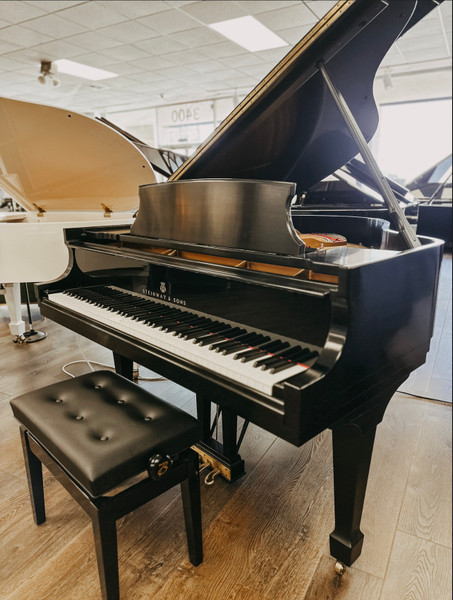 Pre-Owned Steinway Model S Baby Grand Piano | Ebony Satin