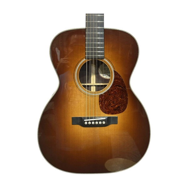 Bourgeois Heirloom Series Vintage OM Acoustic Guitar Sunburst Adirondack Top Edmond Music OKC