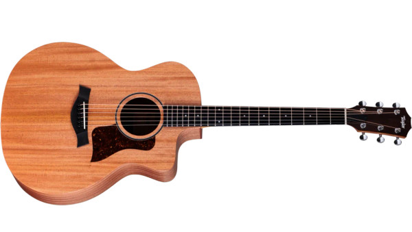 Taylor Grand Auditorium A/E Guitar Natural Mahogany Top, Sapele Back and Sides, Maple Neck, Ebony Fingerboard