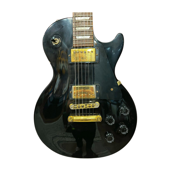 Gibson Les Paul Studio Ebony Gold Hardware 2007 Edmond Music OKC