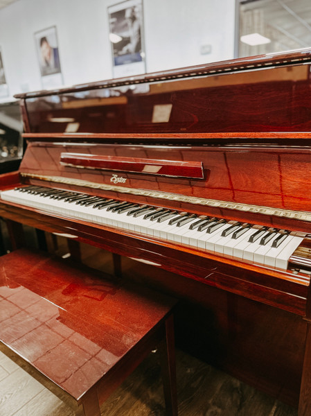 Pre-Owned Boston UP-118E 46" Upright Piano | Polished Mahogany