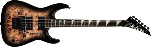 Jackson JS Series Dinky JS32 DKAP, Amaranth Fingerboard, Transparent Black Burst