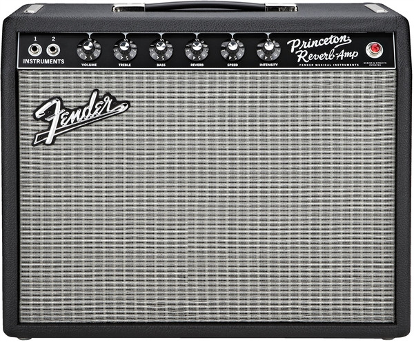 Fender '65 Princeton Reverb Black and Silver 12 watts