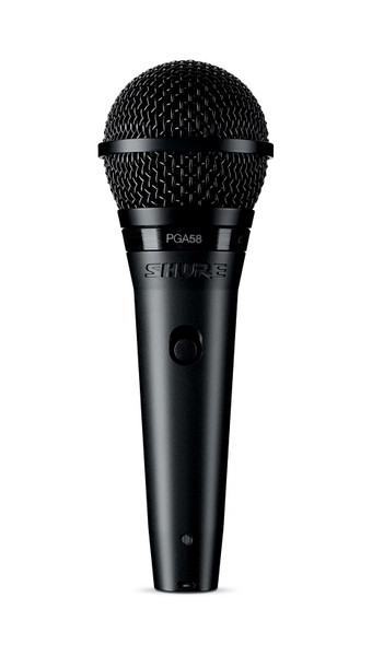 Shure PGA58-XLR Cardiod Dynamic Vocal Microphone. XLR Cable Included