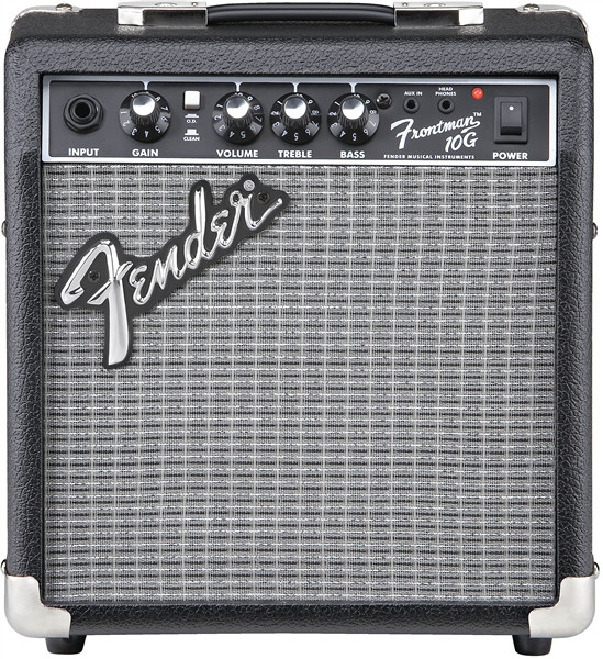 Fender Frontman 10G Black and Silver 10 watts 
