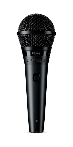 Shure PGA58-QTR Cardiod Dynamic Vocal Microphone. XLR to QTR Cable Included