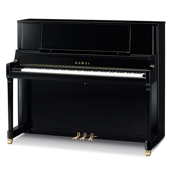 Kawai K-400 Professional Upright Piano Ebony Polish