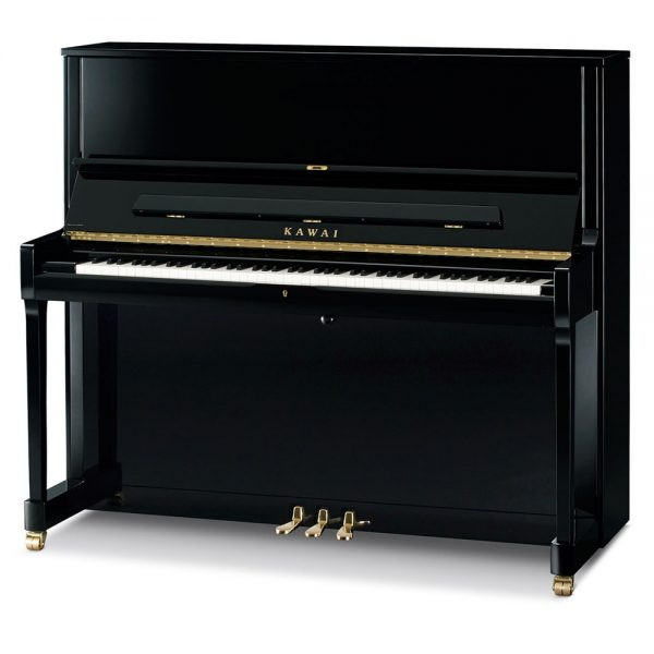 Kawai K-500 Professional Upright Piano Ebony Polish