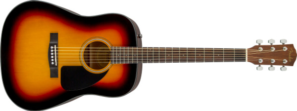 Fender CD-60 Dreadnought V3 Acoustic Guitar w/ Case Sunburst