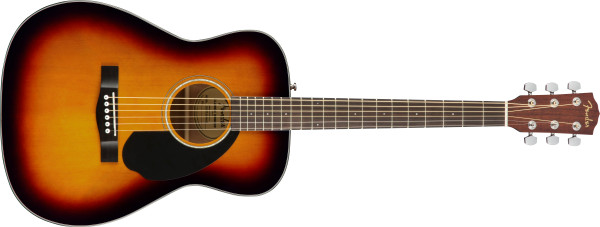 Fender CC-60S Concert Acoustic Guitar 3-Color Sunburst