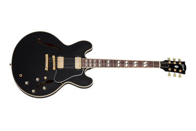 Gibson ES-345 Hollowbody Ebony Electric Guitar - Edmond Music