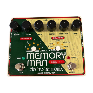ギター ELECTRO-HARMONIX / Deluxe Memory Man Electroharmonix Deluxe Memory Man 550-TT Delay Pedal