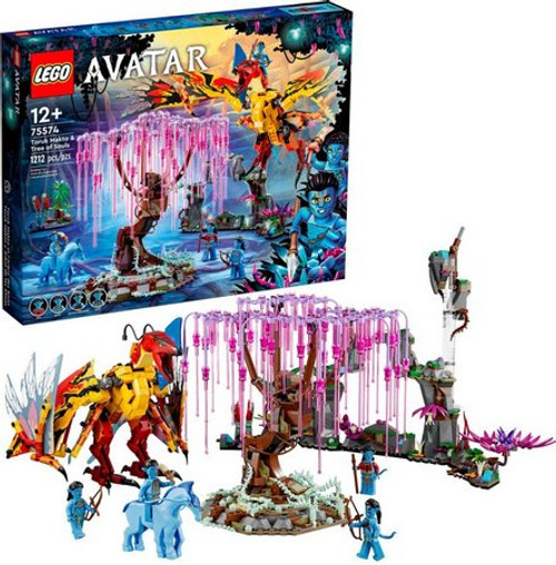 LEGO - Avatar Toruk Makto & Tree of Souls 75574 Building Toy Set (1,212 Pieces)