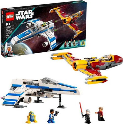 LEGO - Star Wars: Ahsoka New Republic E-Wing vs. Shin Hati’s Starfighter Building Toy Set 75364