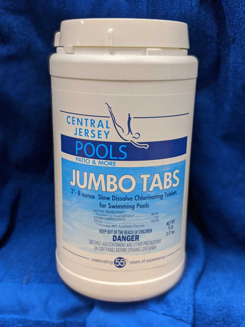 CHLORINE, Jumbo Tabs CJP 5lb (Visit the store to purchase. Limited quantities in stock.)