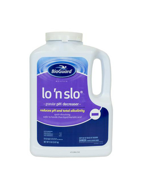 BioGuard - PH DECREASER, LO N' SLO, 8LB