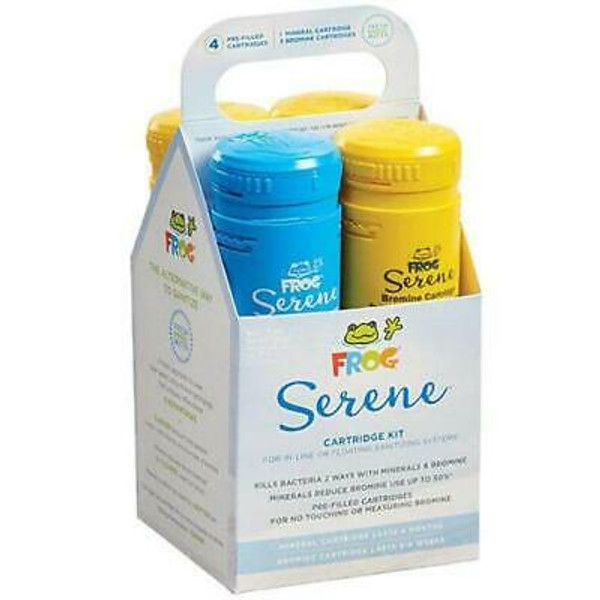 FROG SERENE CARTRIDGE KIT, 3 BROMINE/1 MINERAL