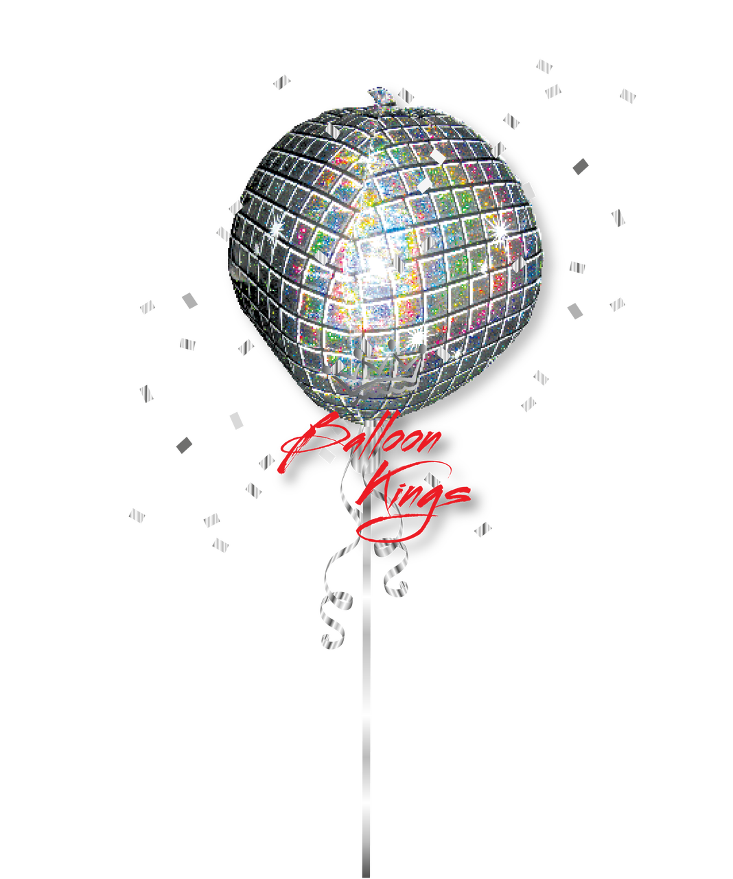 Disco Ball Foil Balloon