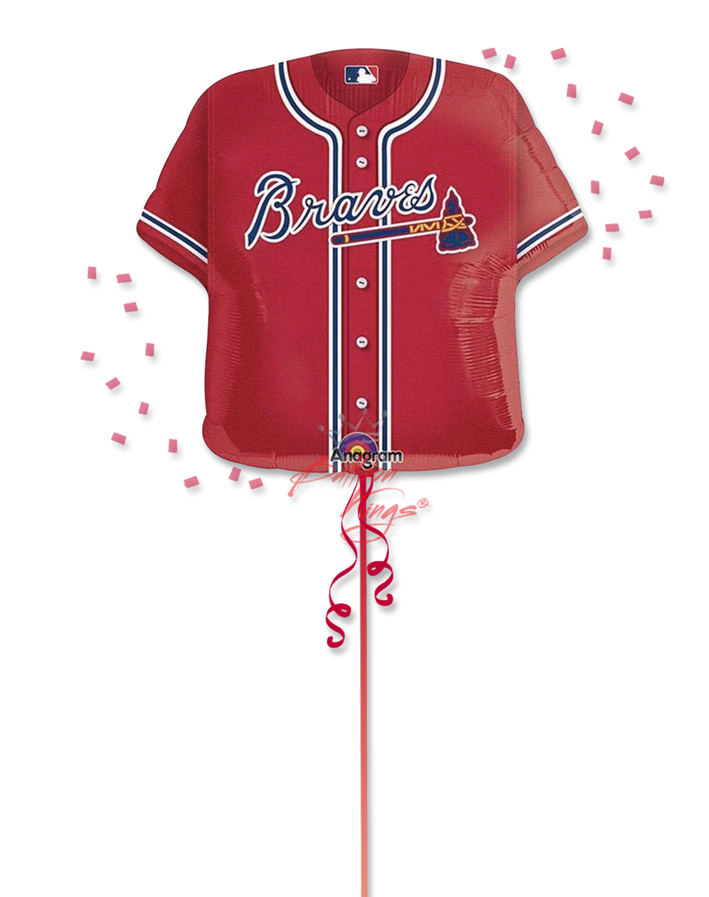 Atlanta braves red jersey