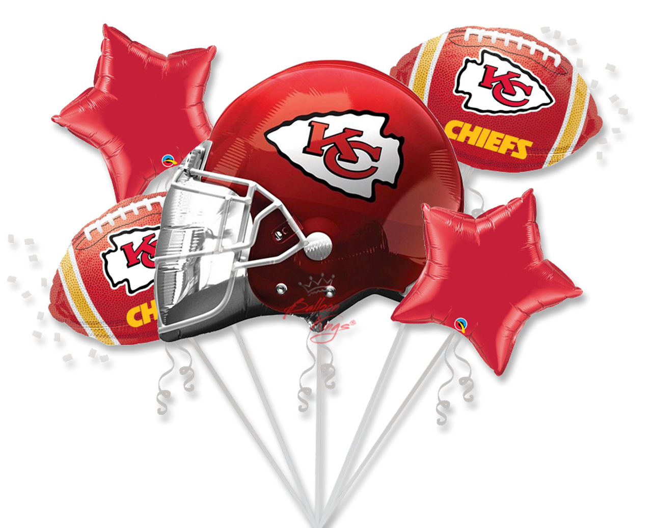 Kansas City Chiefs Bouquet - Balloon Kings