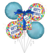Anagram International Inc HB Painterly Dots Bouquet -CD 