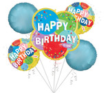 HB To You Sunny Balloon Bouquet -CD