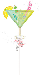 Anagram International Inc Large Cocktail Surprise 