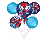 Roly Poly Spidey and his amazing friends balloon bouquet NYC delivery