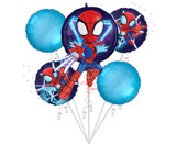 Roly Polies Spidey & Friends balloon Bouquet Dallas