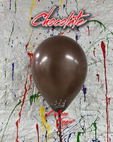 Sempertex 11in Standard Chocolate Balloon -HOU 